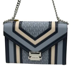 MICHAEL KORS Color-Block and Signature Logo Shoulder Bag*NEW/tags Sold Out Model